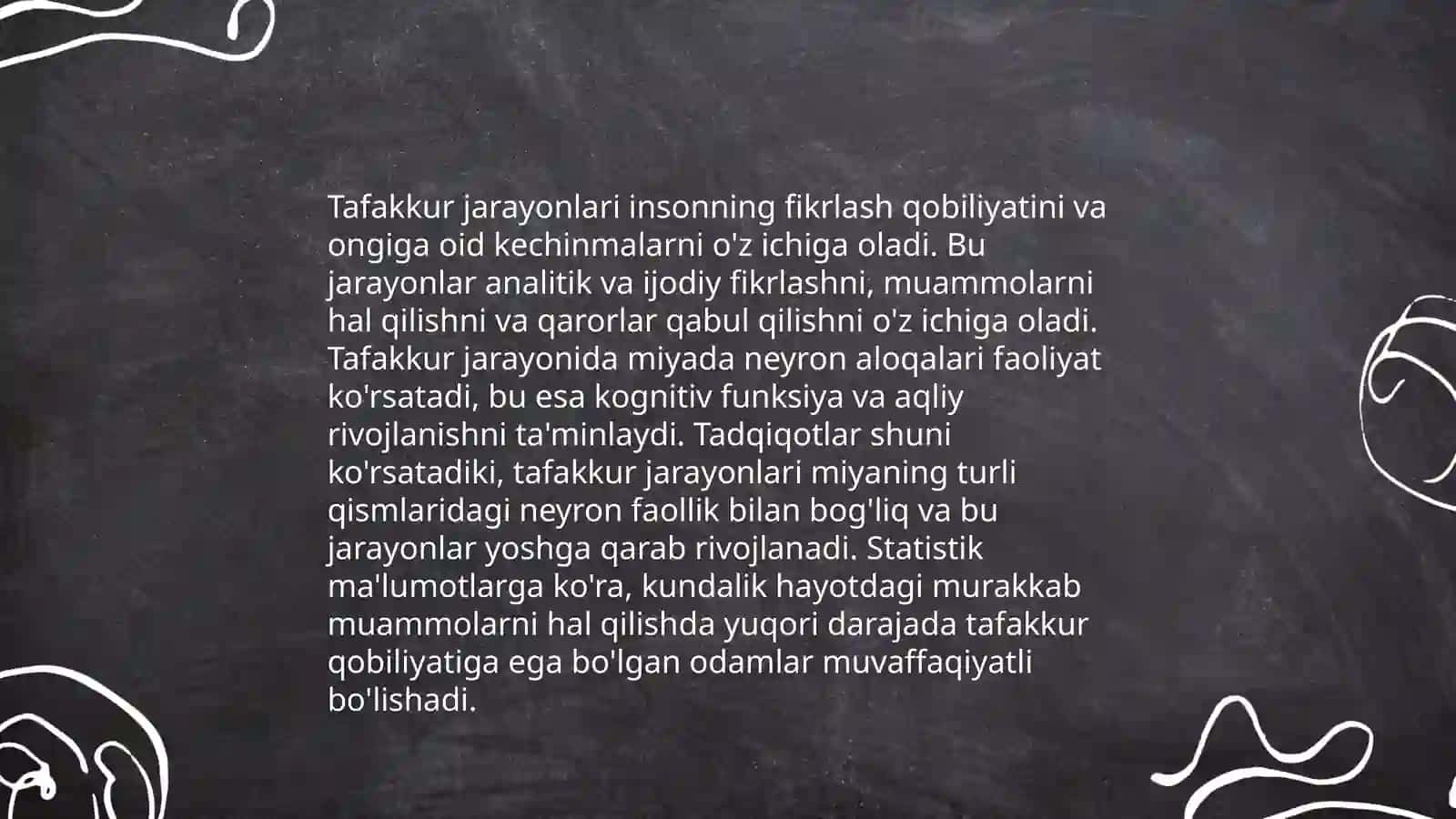 Ong-tafakkur va borliqning birligi 4