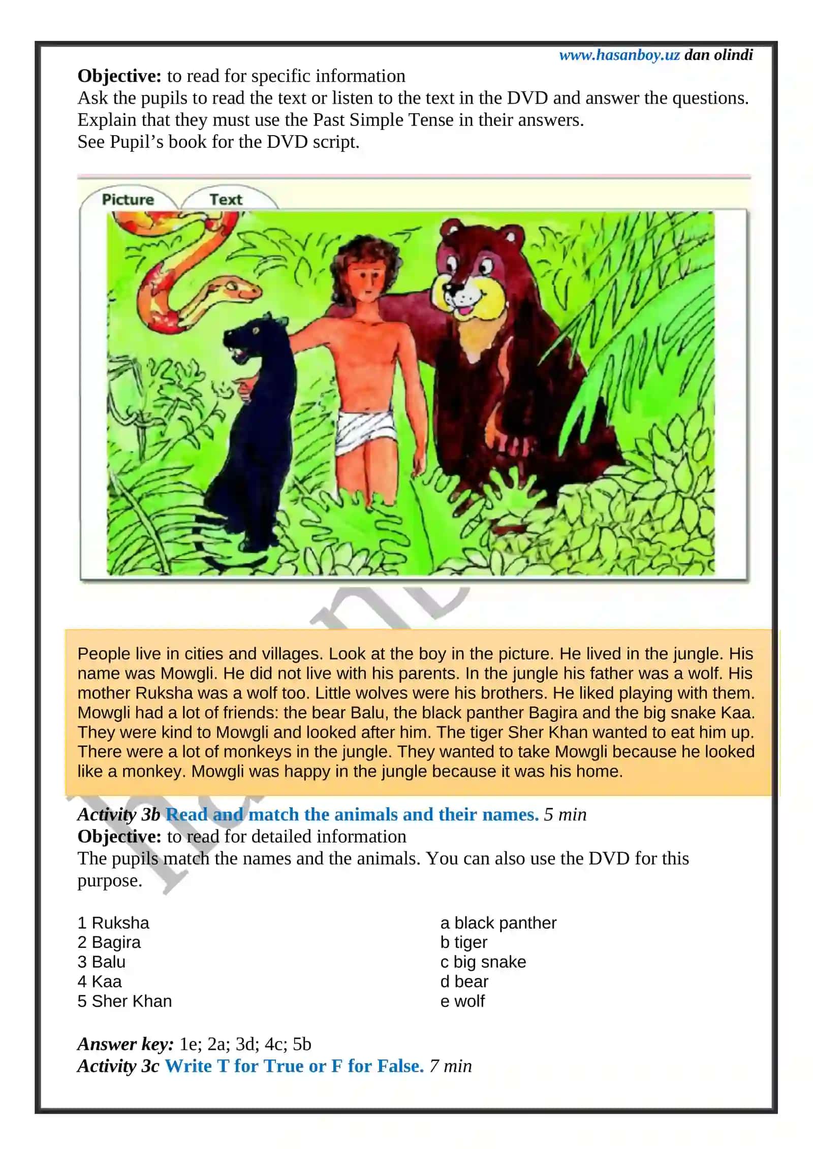 What can animals do? 4
