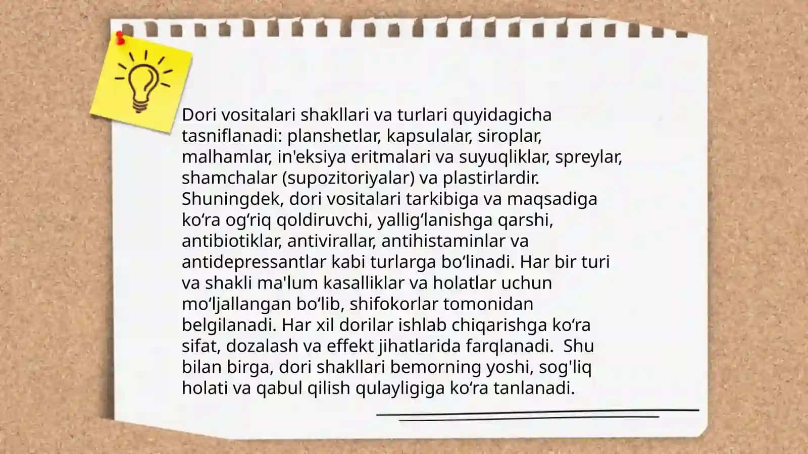 Dori vositalarini qoʻllash usullari 4