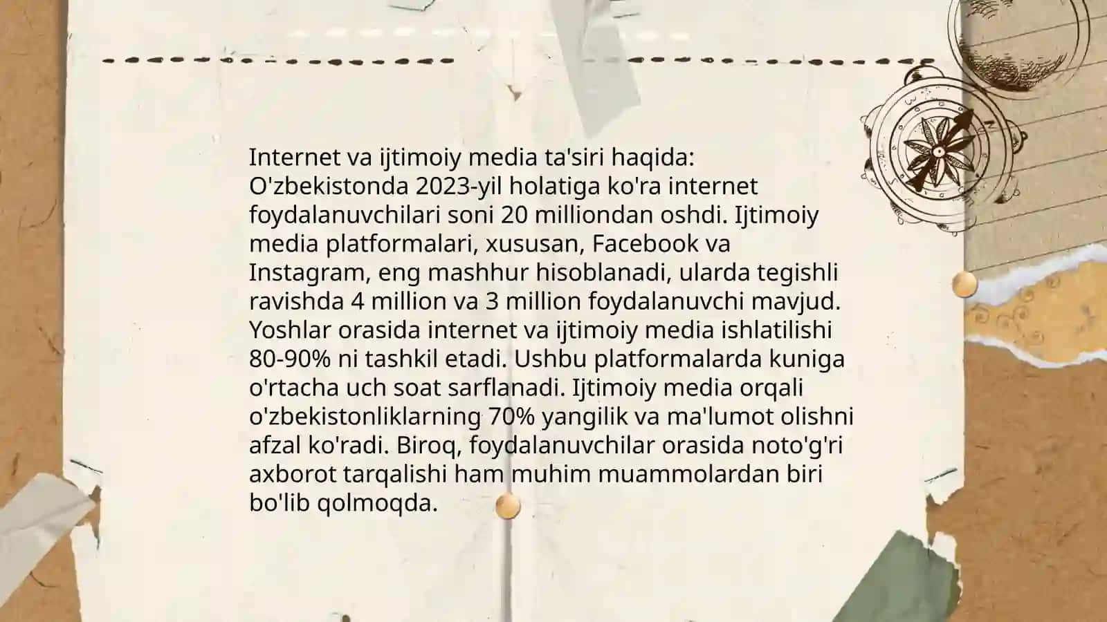 Globallashuv va yoshlar tarmoqlaridagi o'zgarishlar 4