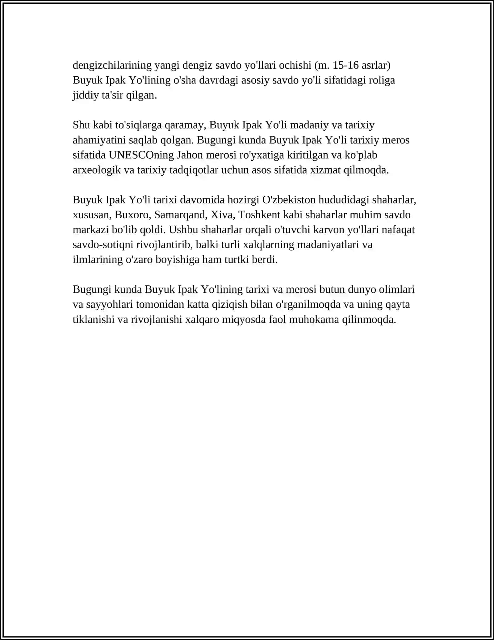 BUYUK IPAK YÔLI GEOGRAFIYASI 4
