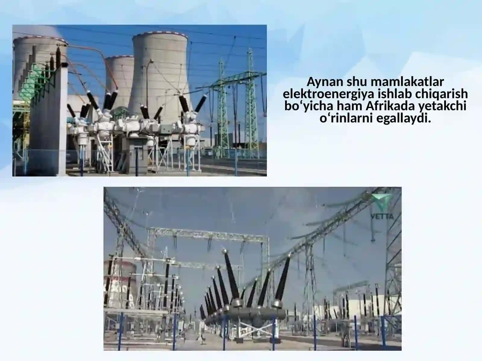 Afrika mamlakatlari: xo‘jaligi, iqtisodiy rayonlari 4