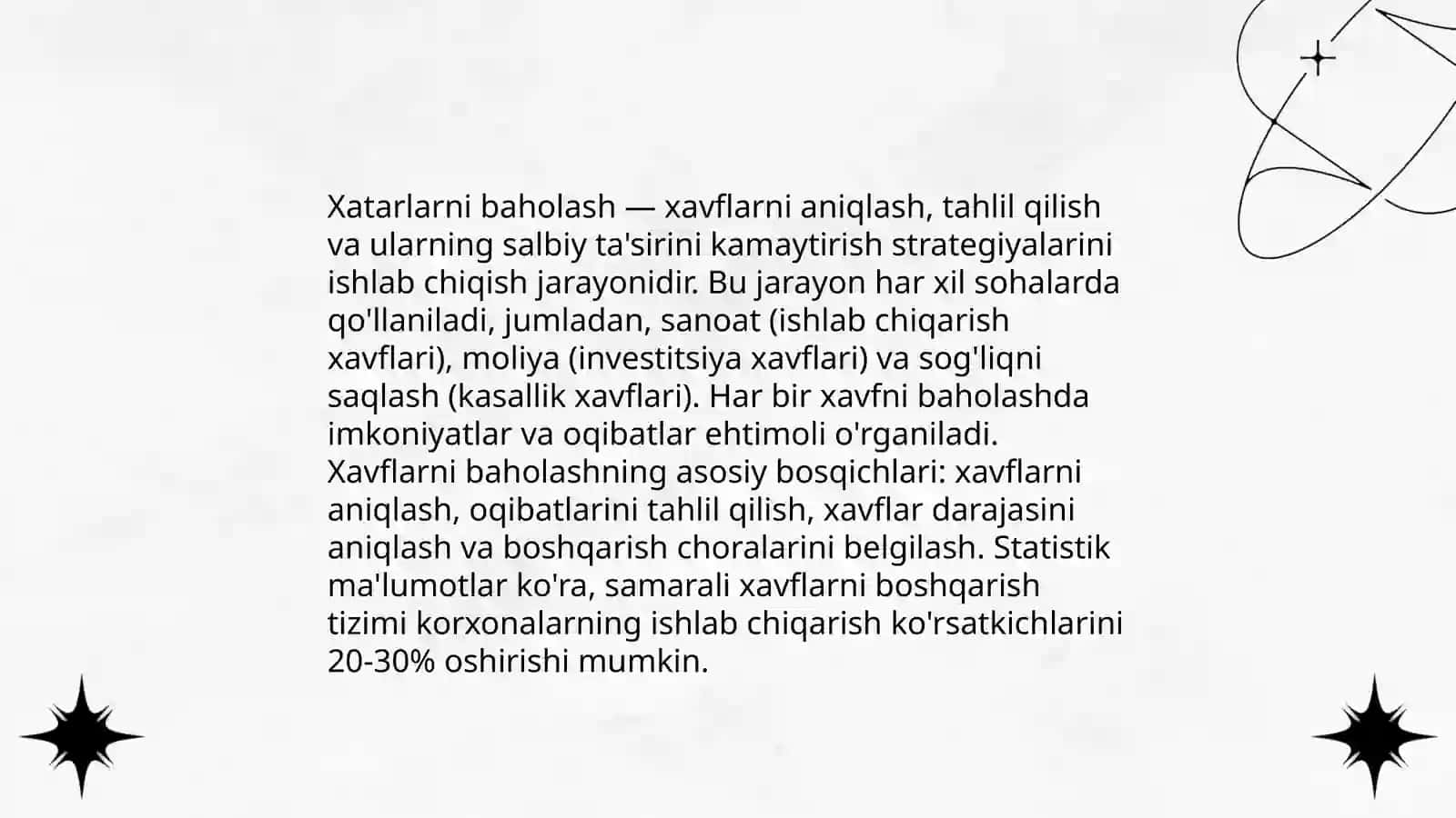 Xatarni aniqlash 4
