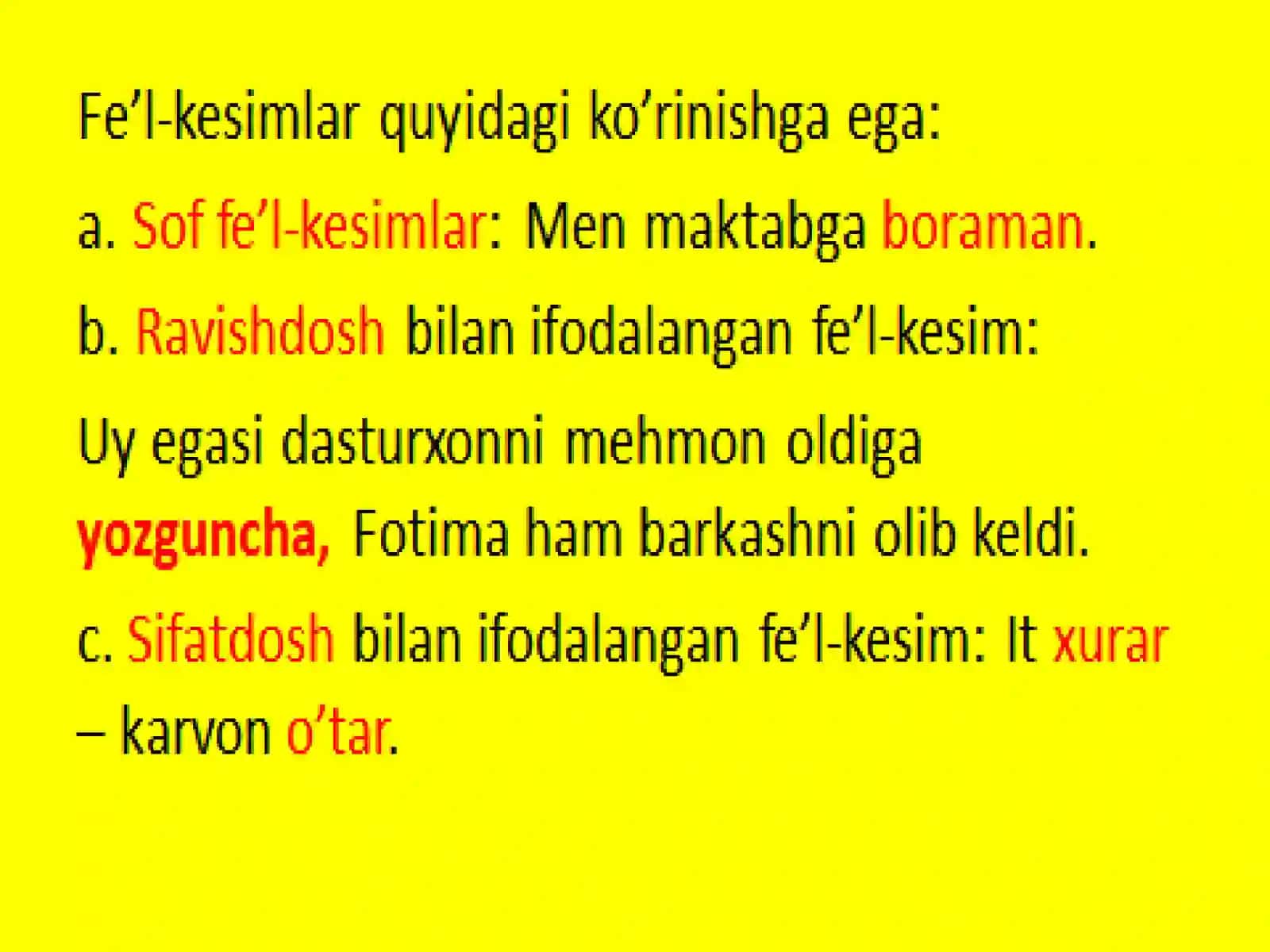 Kesimning tuzilishi 4