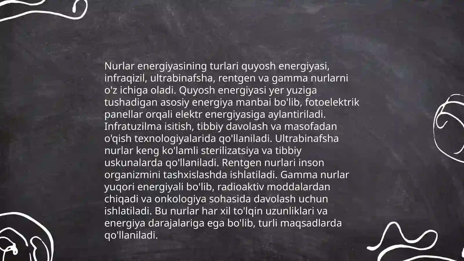 Yutiluvchan nurlar energiyasining dozimetrik baxolash 4
