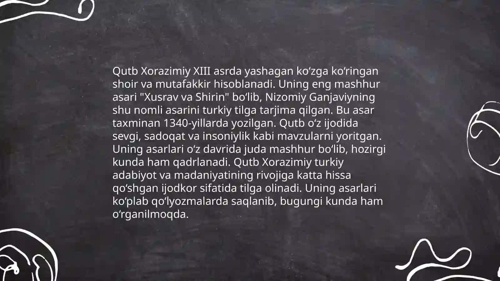 Qutb Xorazimiyning'' Xusrav va Shirin dostoni'' 4