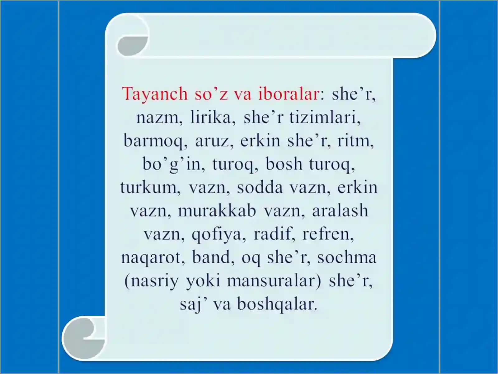 Adabiyotshunoslik nazariyasi 4