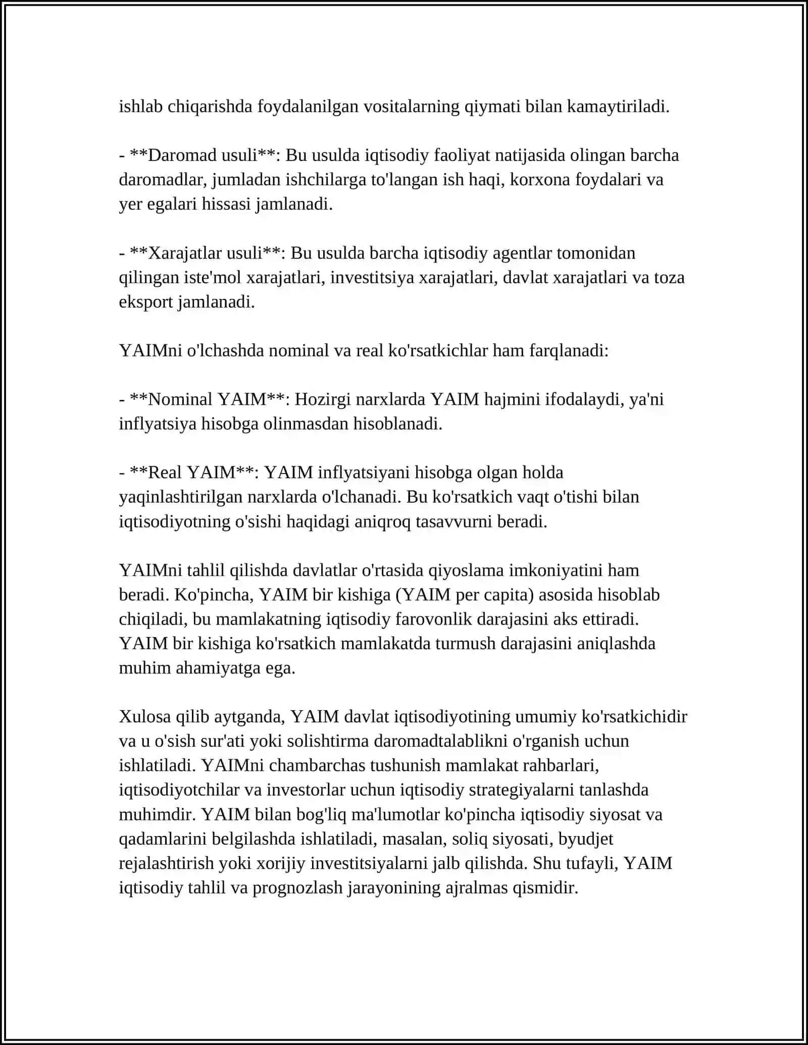 YAIM VA QISQA MUDDATLI VALYUTA KURSI 4