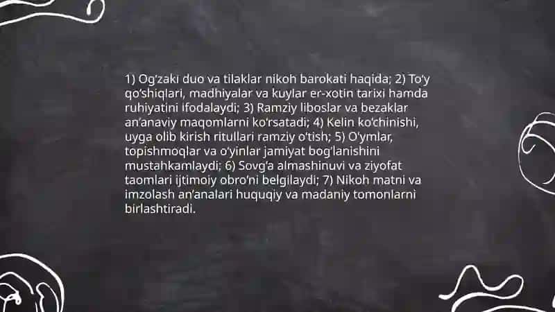 Oilaviy marosimlar folklori 4