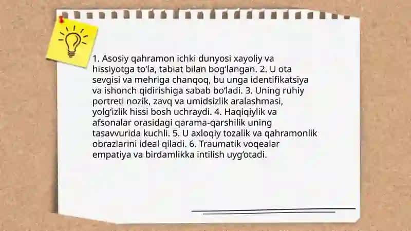 Chingiz Aytmatovning,, Oq kema '' qissasi 4