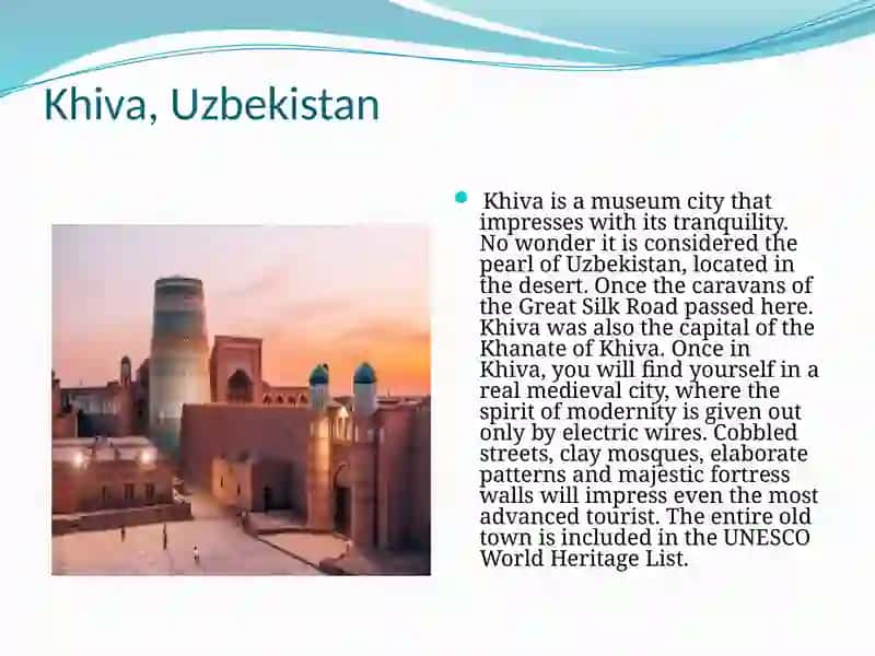 Historical places of Uzbekistan 4