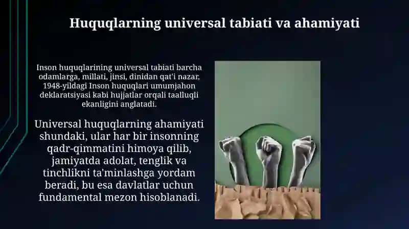 Inson huquqlari-jamiyat poydevori 4