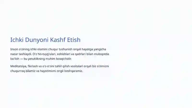Psixologik Yetuklik Mezonlari 4