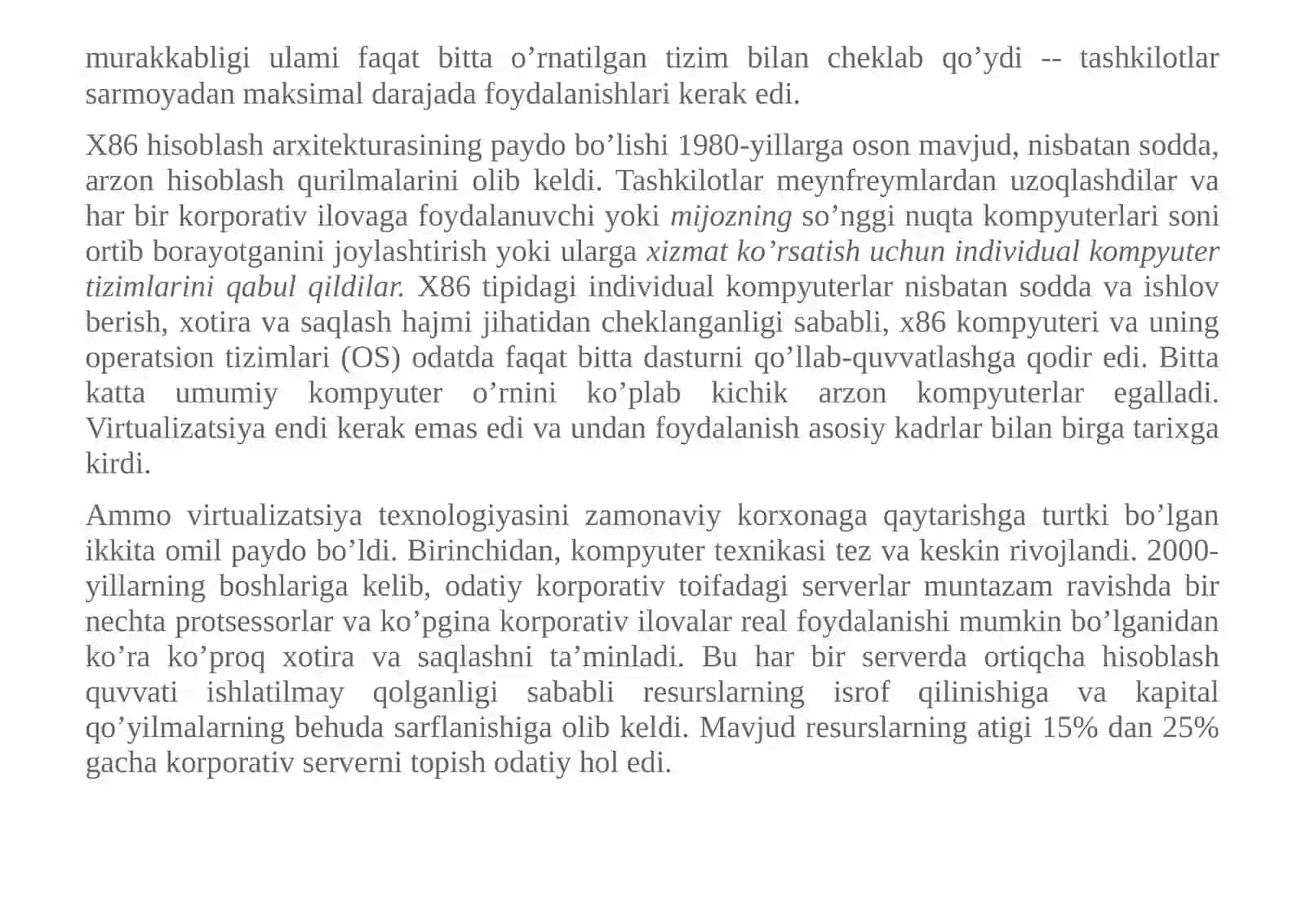 SERVERLARNI VIRTUALLASHTIRISH 4