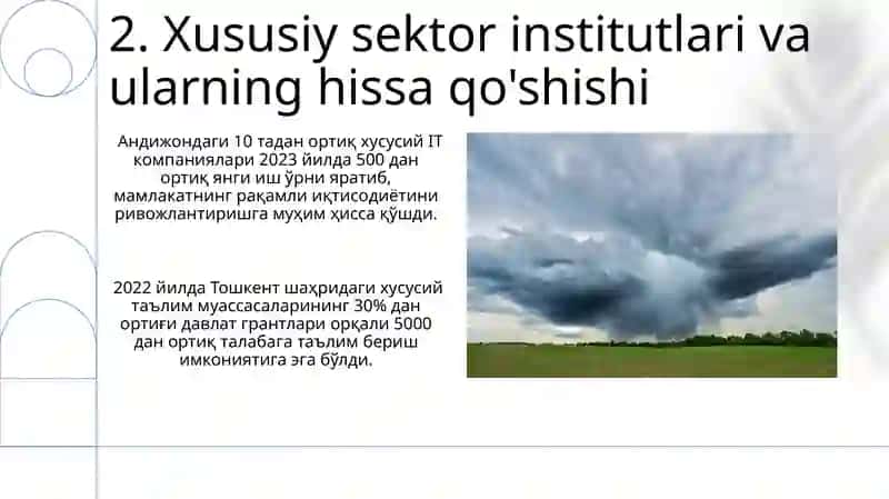 Institutlar va Institsional muhitning jamiyat rivojlanishidagi ro'li 4