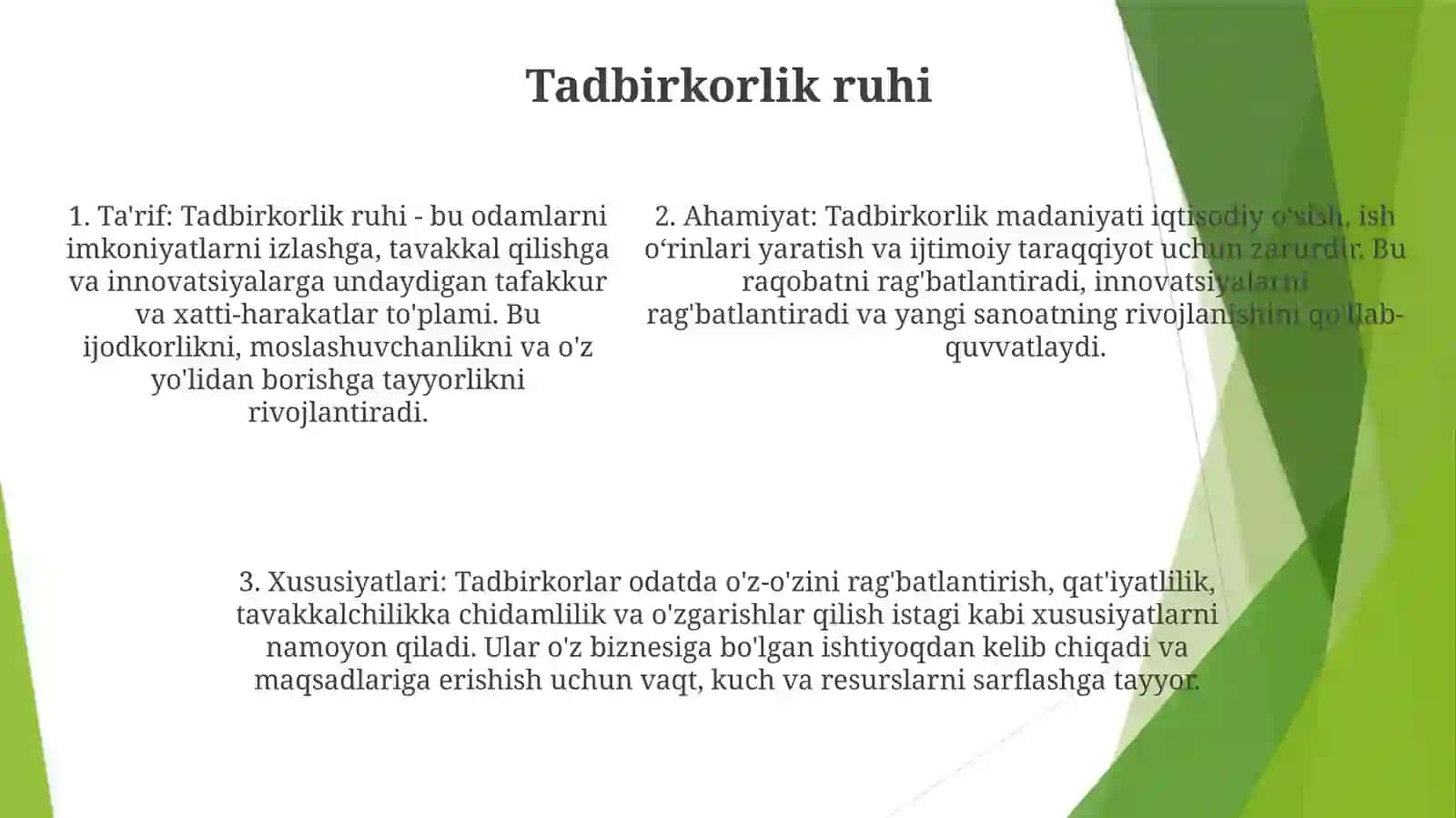 Istemol Va Tadbirkorlik Madaniyati 4