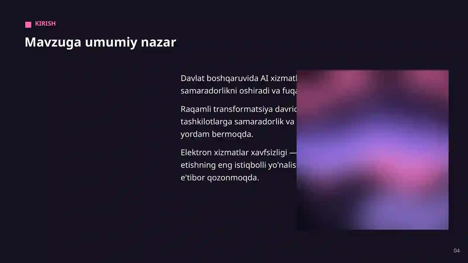 AI DAVLAT BOSHQARUVIDA 4