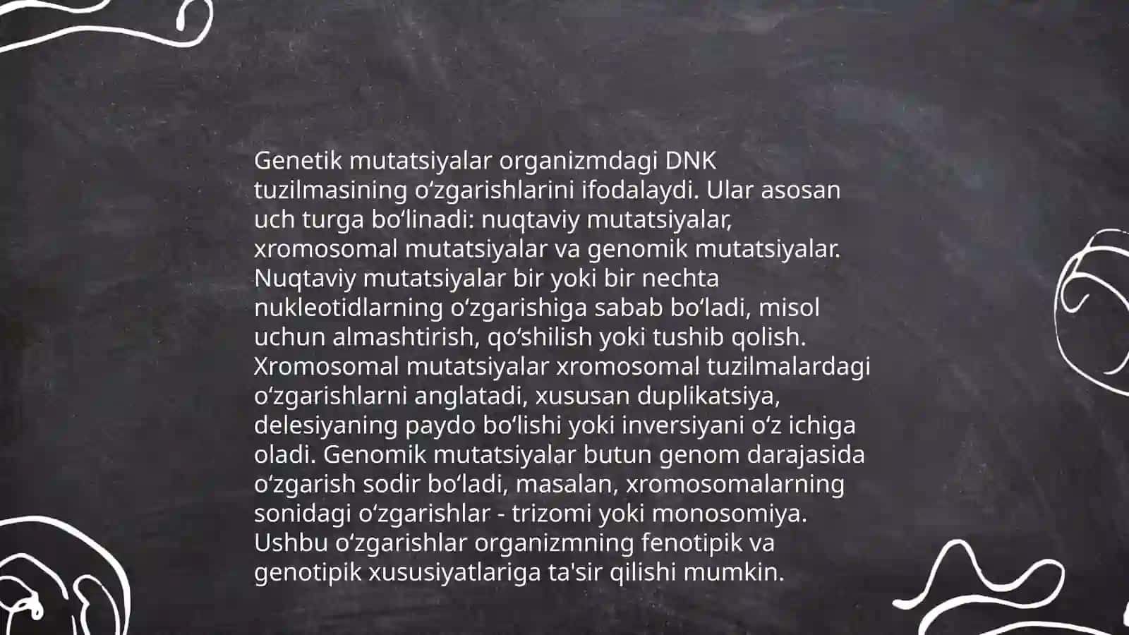 Mutatsiya zararlimi? 4