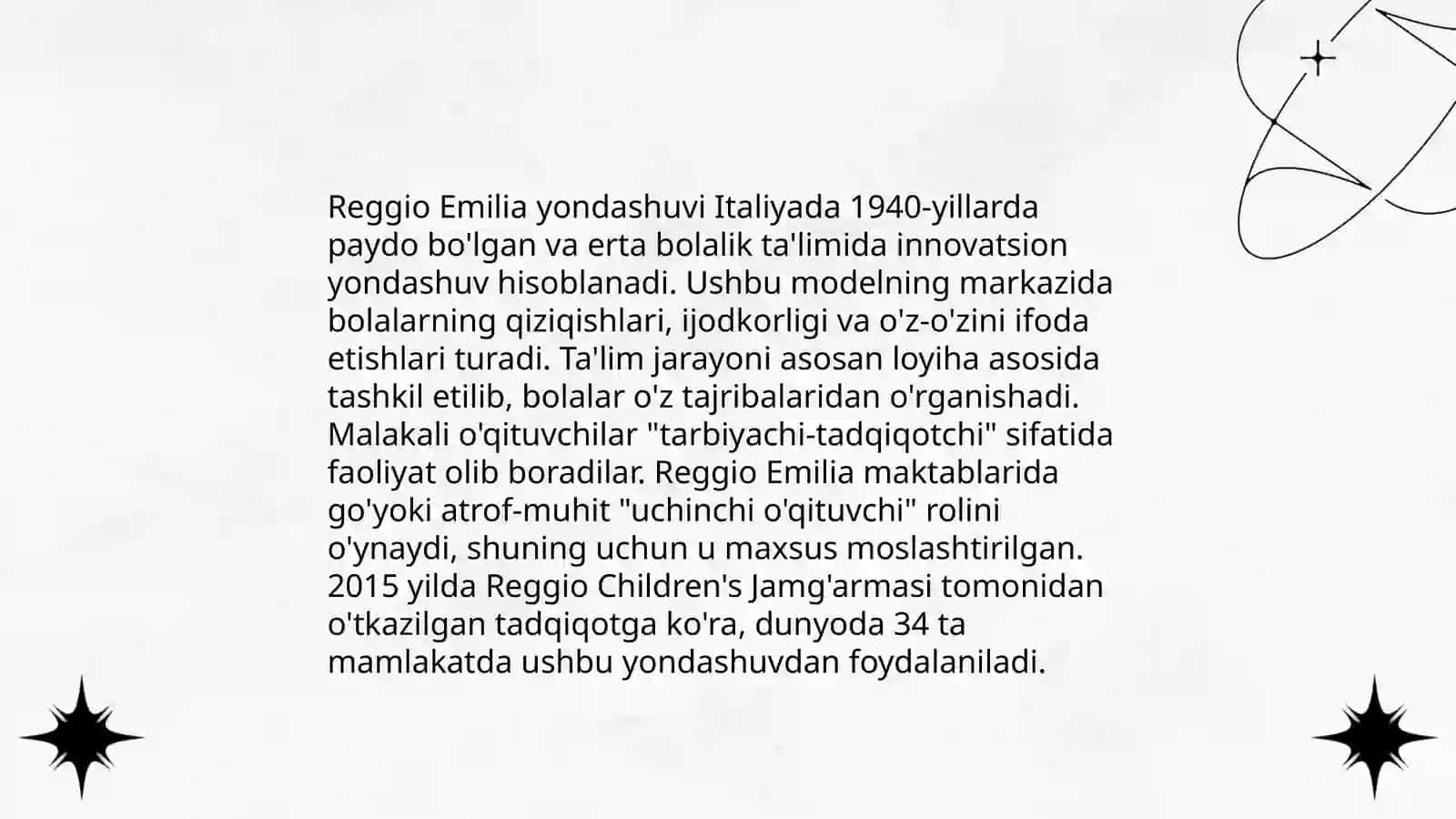 Maktabgacha ta'limga oid xalqaro tajribalar va dasturlar 4