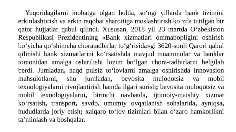 MASOFAVIY BANK XIZMATLARI SHAKLLARI 4