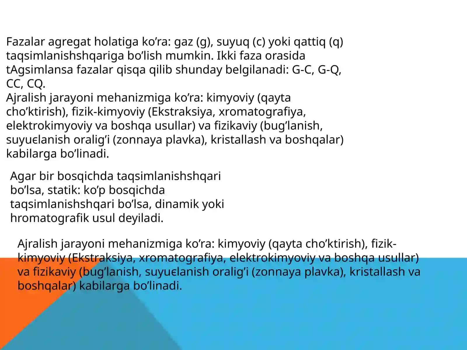Ekstraksiya Usuli 4