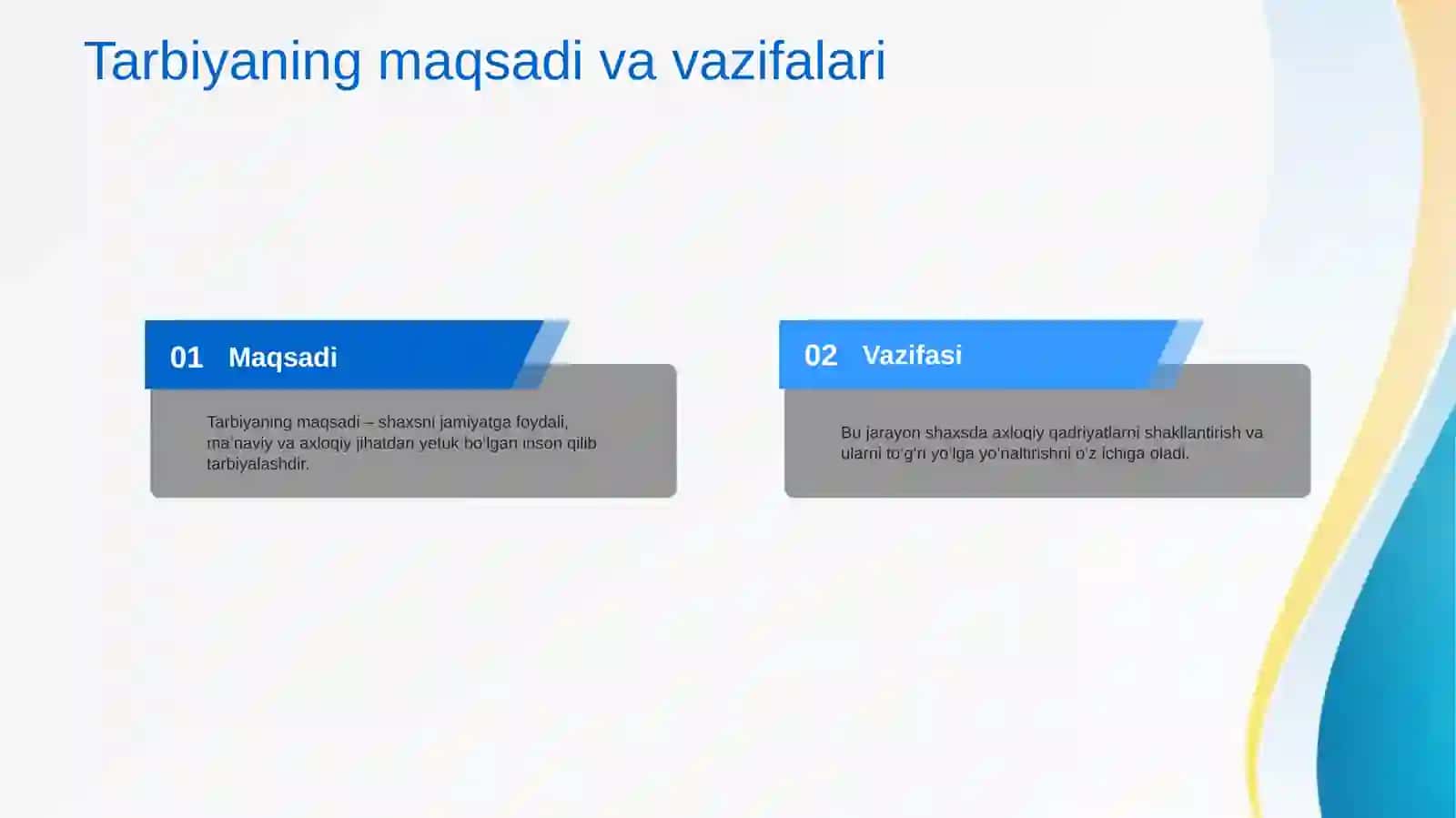 TARBIYA TURLARI VA ULARNINGSHAXS KAMOLOTIGA TA’SIRI 4