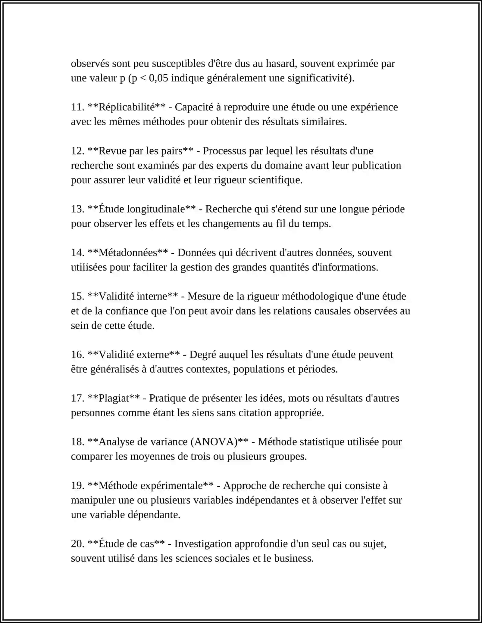 TERMINOLOGIES PROFESSIONALLES ET ACADEMIQUES 4