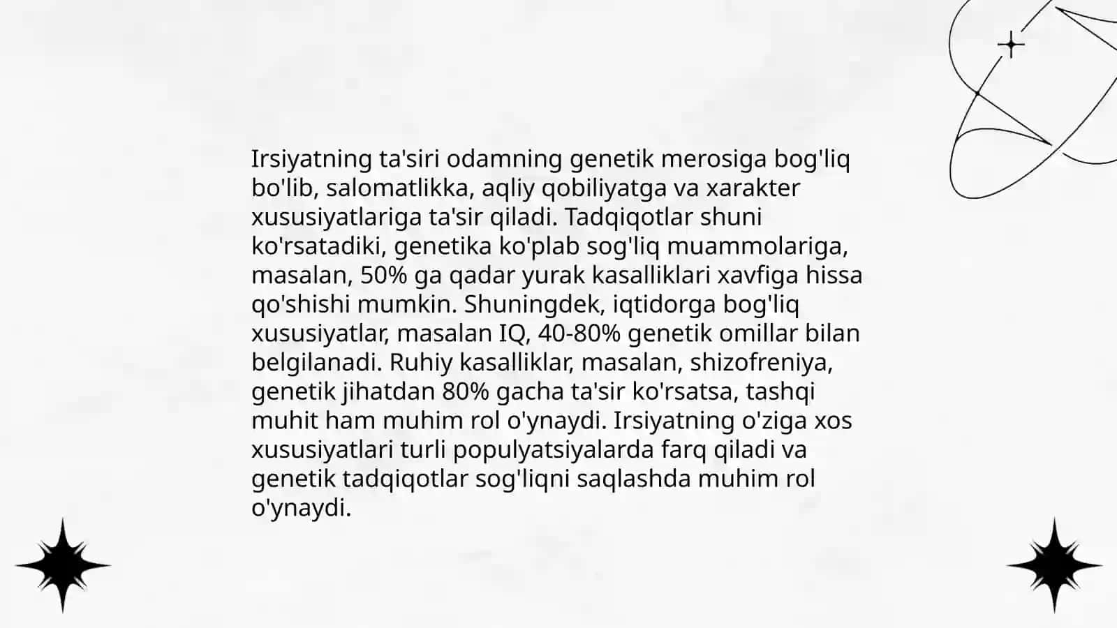 Xarakter va irsiyat 4