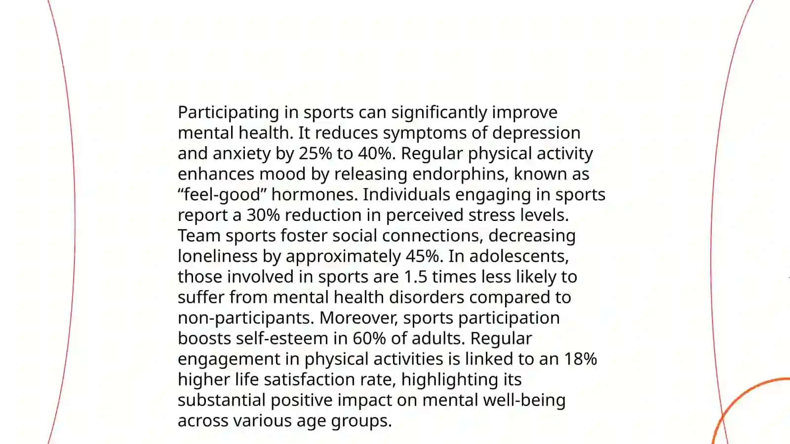 Sport's role in our life 4