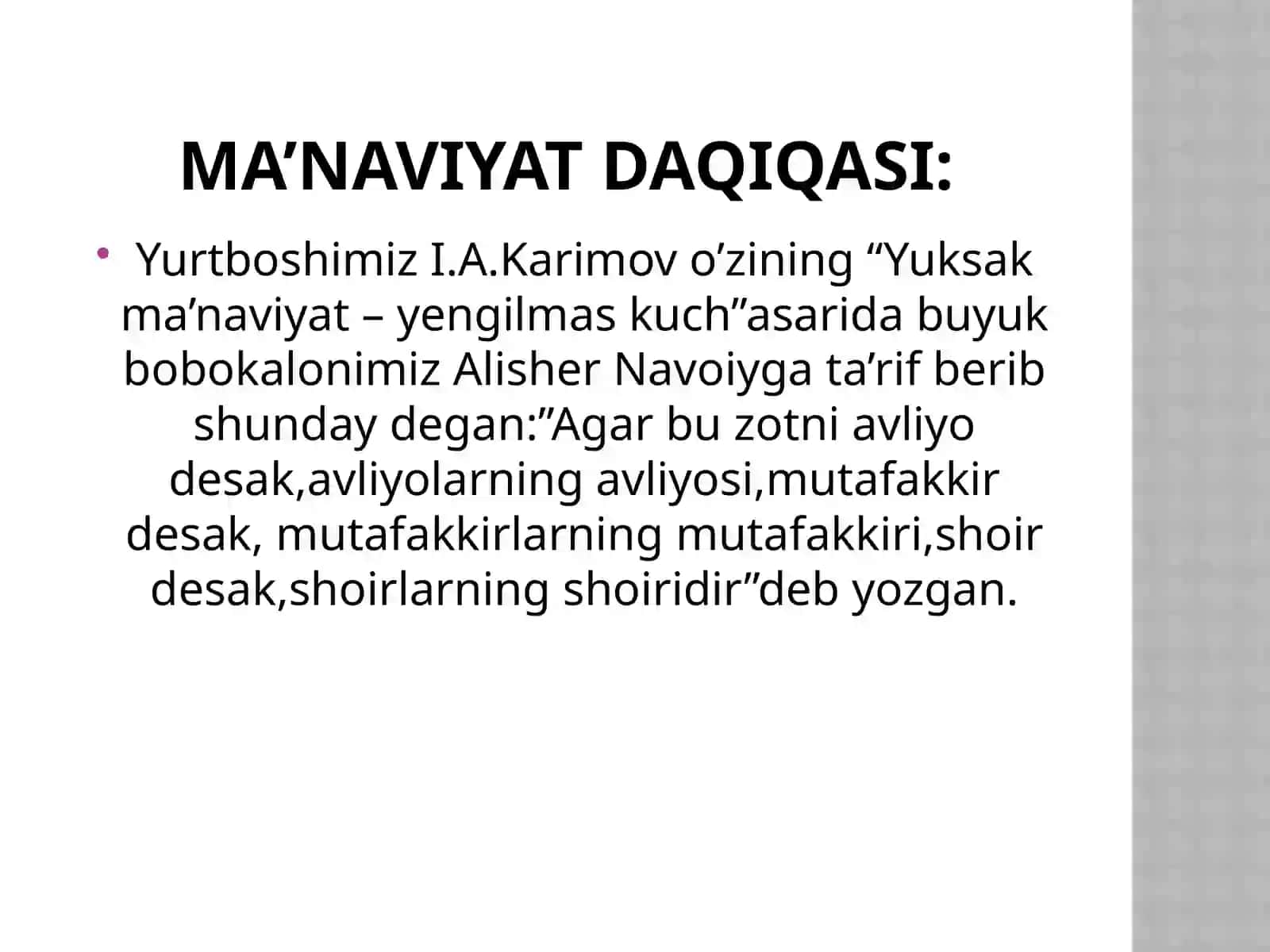 Fe’lning hozirgi zamon shakllari 4