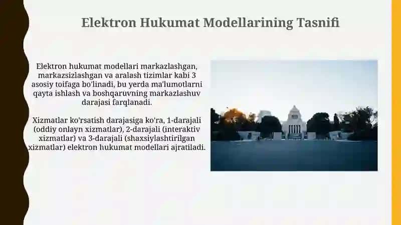 Elektron hukumat modellari 4