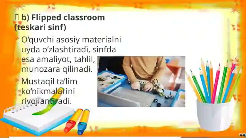 TA’LIMNI TASHKIL ETISHNING NOAN’ANAVIY SHAKLLARI 4