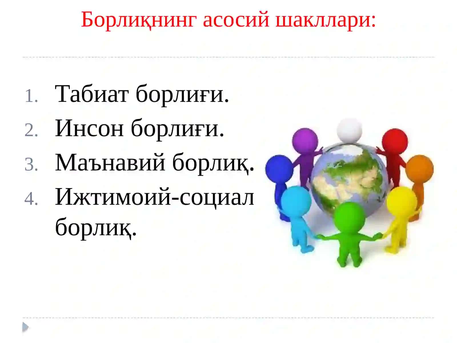Борлиқ фалсафанинг фундаментал категорияси 4