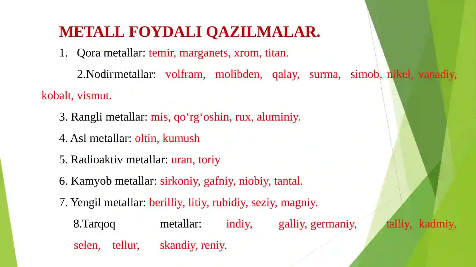 Foydali qazilmalar 4