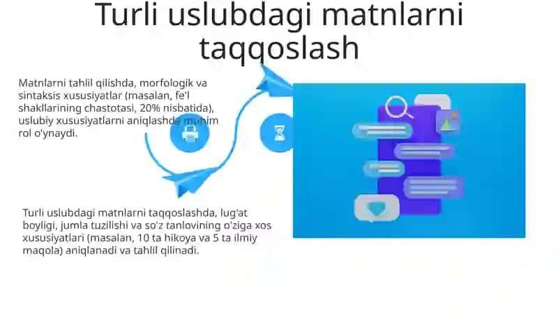 Turli uslubga xos matnlarni tahlil qilish 4