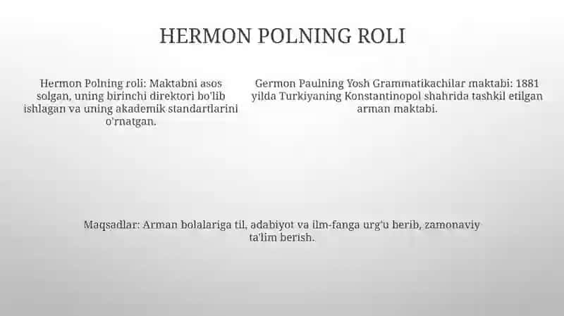Germon Paulning Yosh Grammatikachilar Maktabi 4
