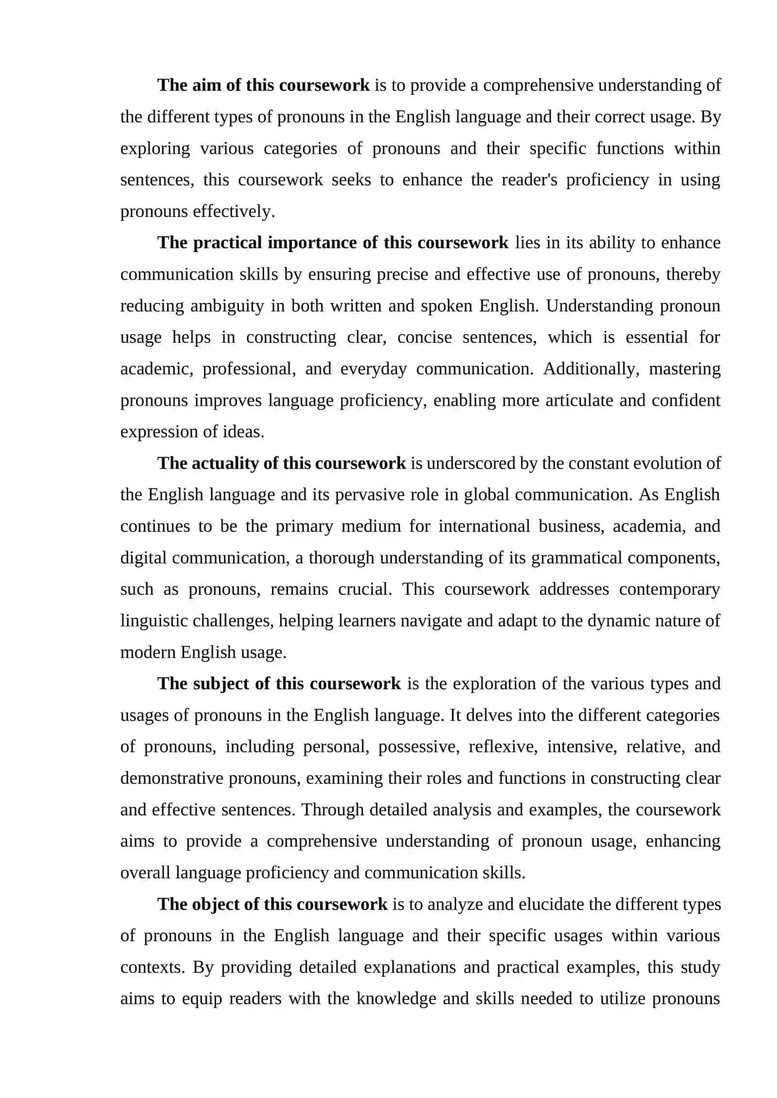 TYPES AND USAGE OF PRONOUNS IN ENGLISH 4