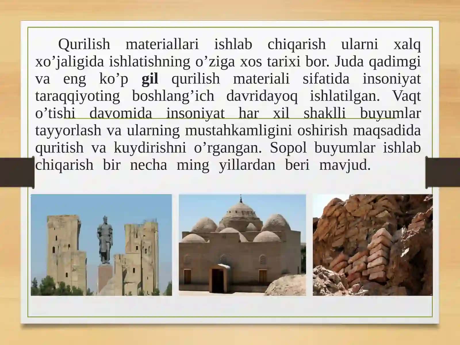 Qurilish materiallarining xossalari 4
