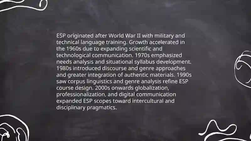 Ingliz tilining maxsus maqsadlari uchun nima 4