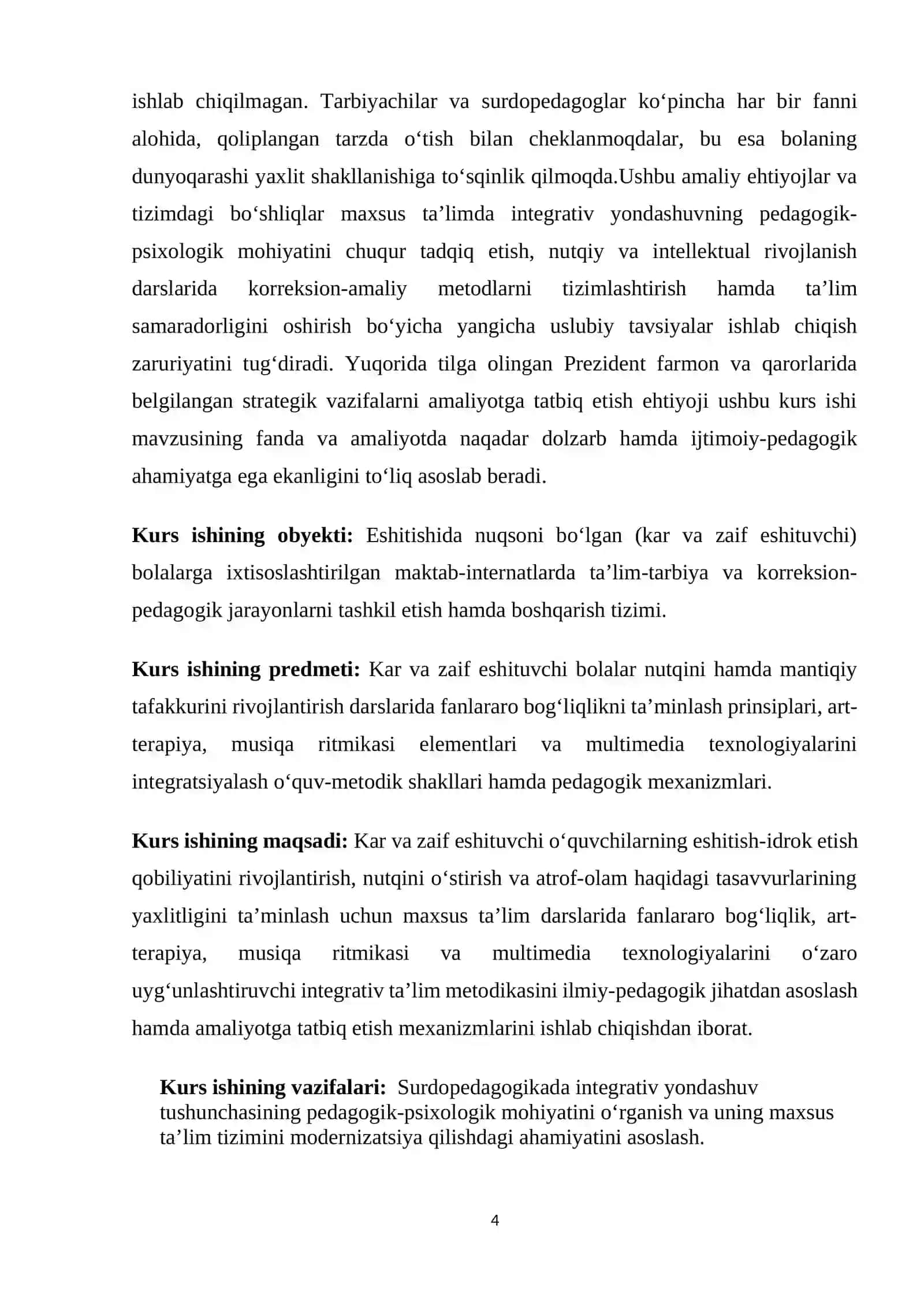 SURDOPEDAGOGIKADA INTEGRATIV TA’LIMNING PEDAGOGIK-PSIXOLOGIK MOHIYATI 4