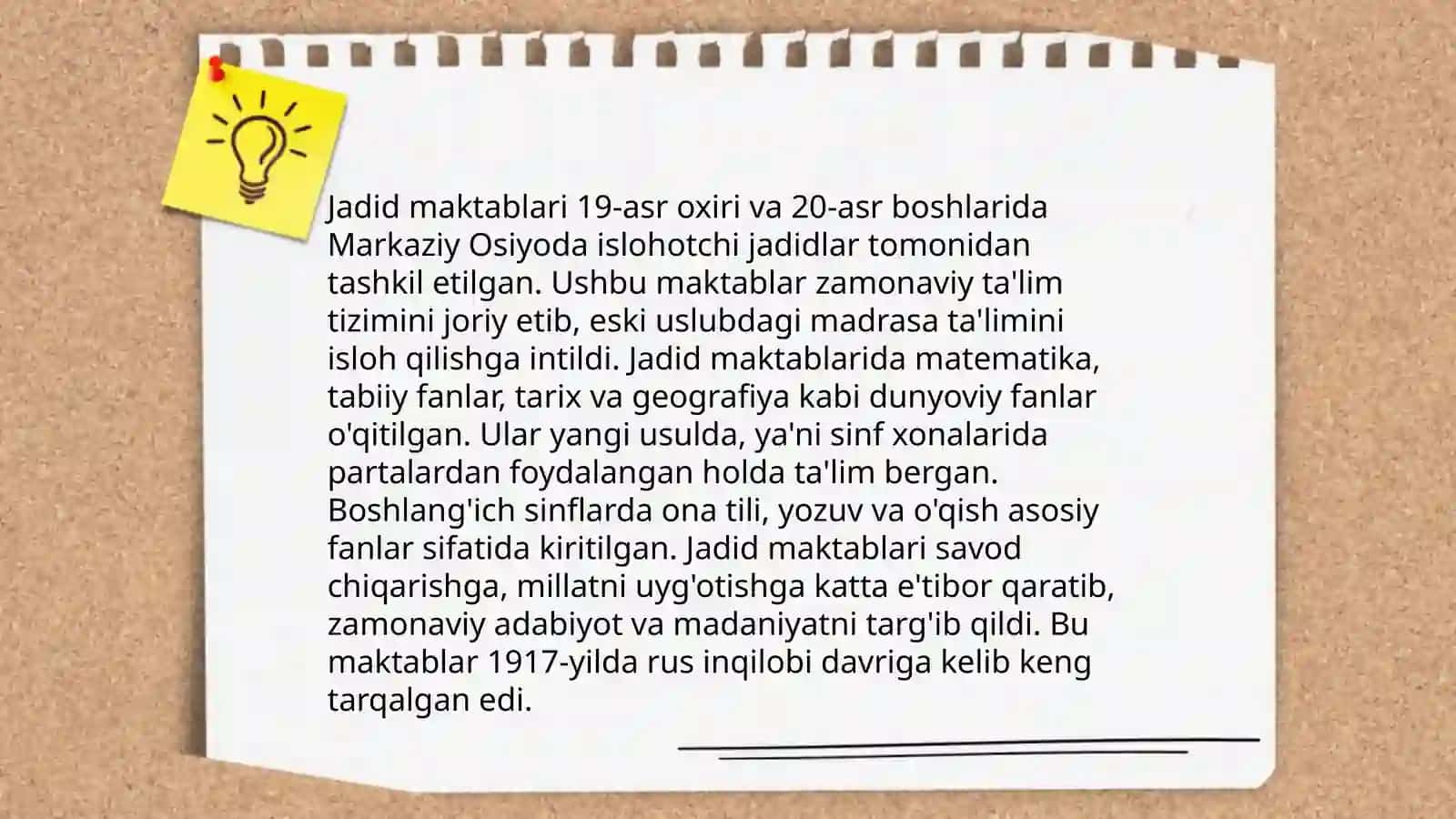 Jadidlarning taʼlim-tarbiya texnologiyali 4