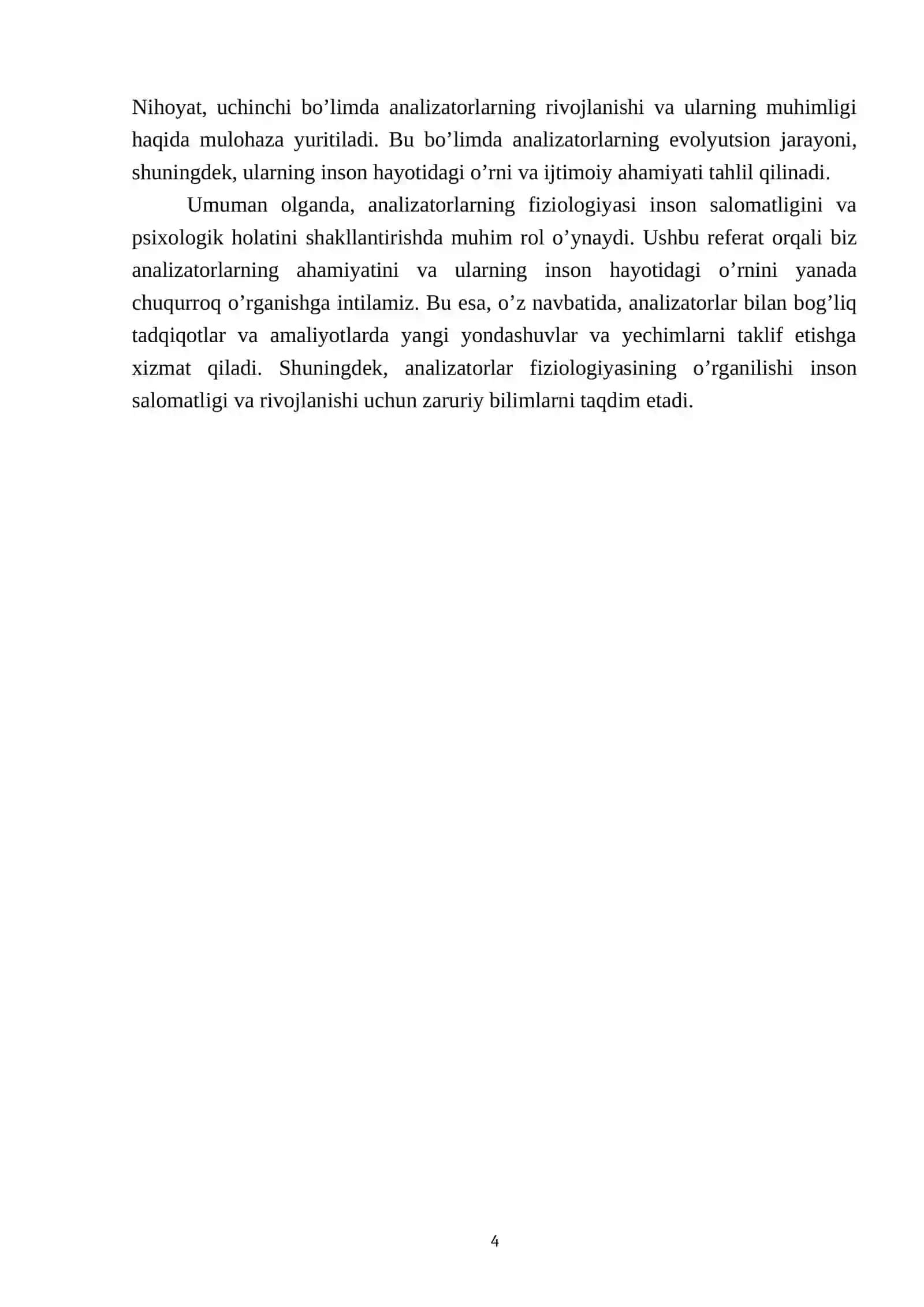 Analizatorlar fiziologiyasi 4
