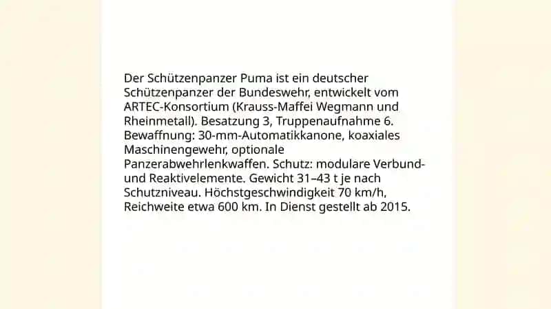 Bundesver quruqlik qo'shinlarining harbiy texnikalari 4