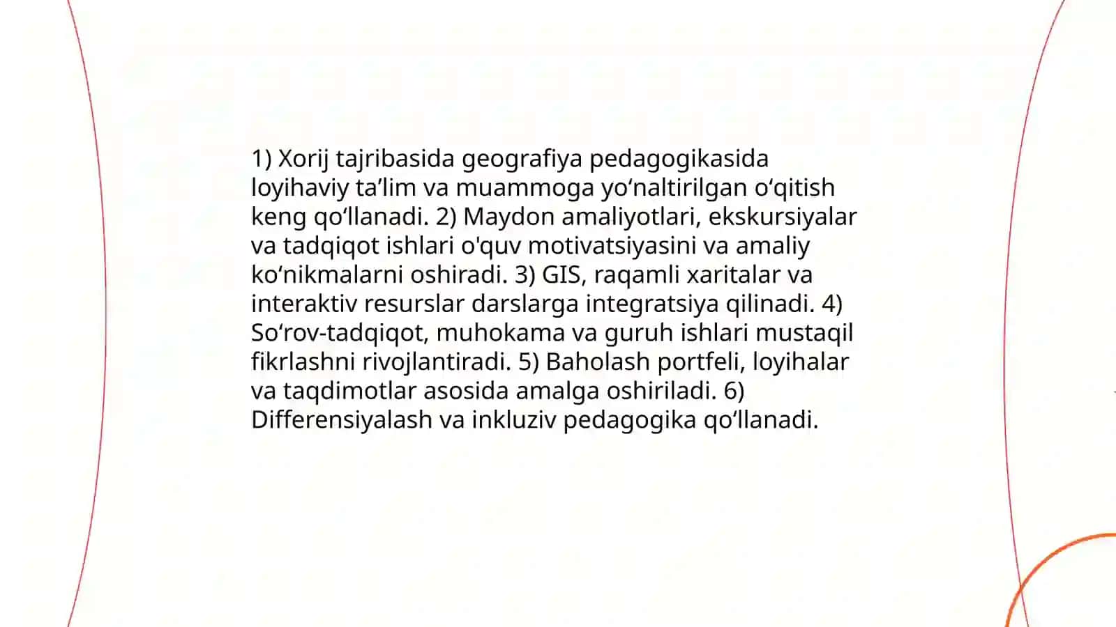 Xorijiy mamlakatlarda Geografiya taʼlimi 4