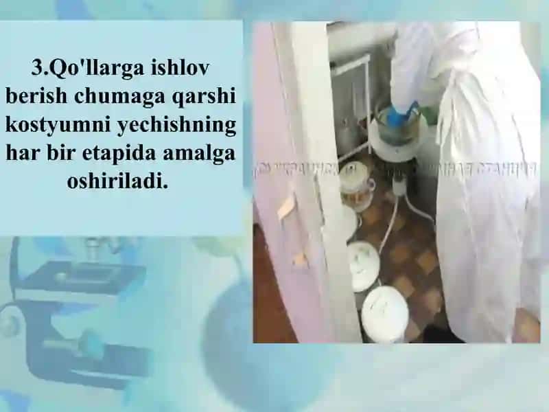 O'latga qarshi kiyim yechinish tartibi 4