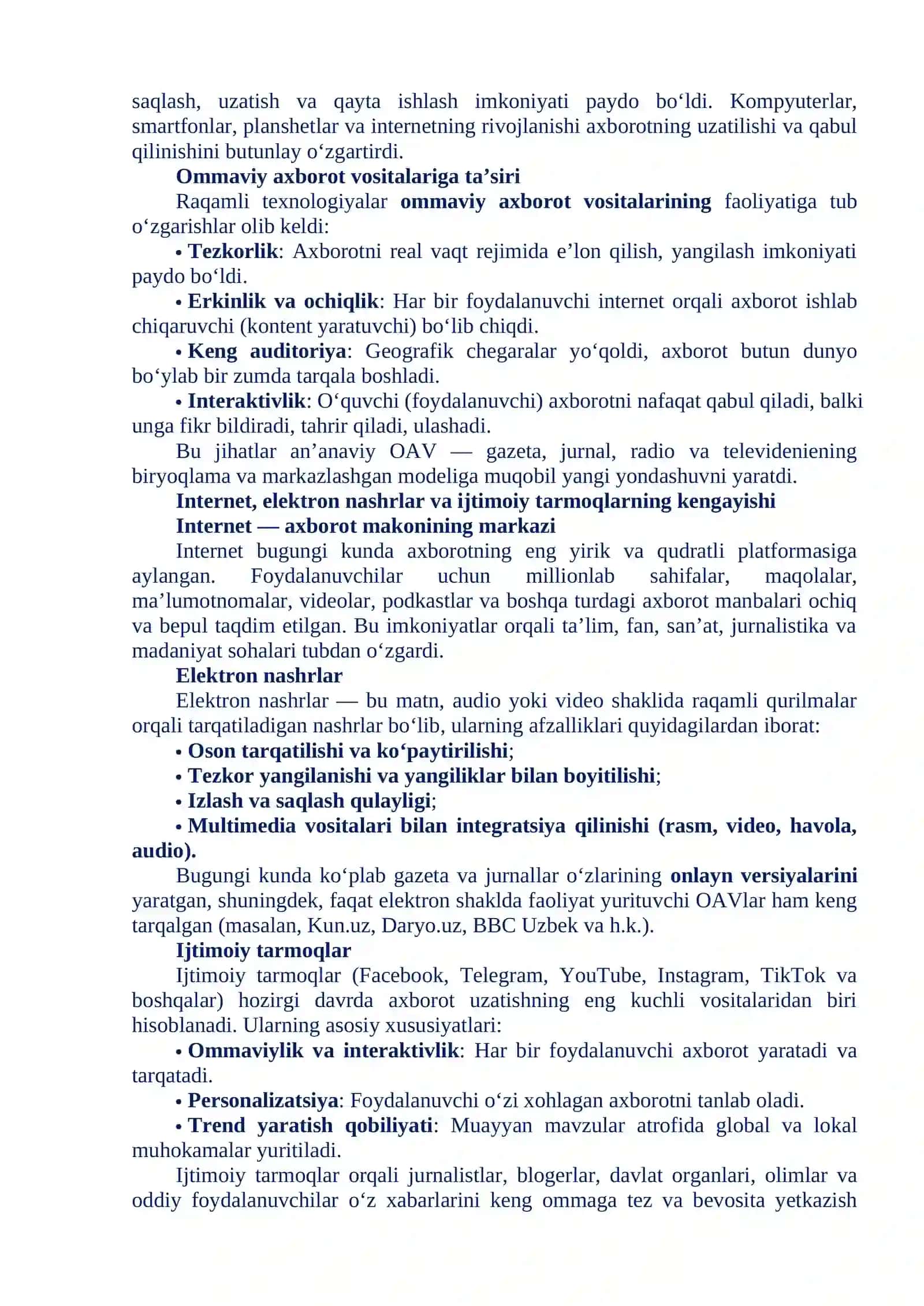 ZAMONAVIYLIK: AN’ANAVIYLIK VA ILK BOSMA NASHRLAR 4