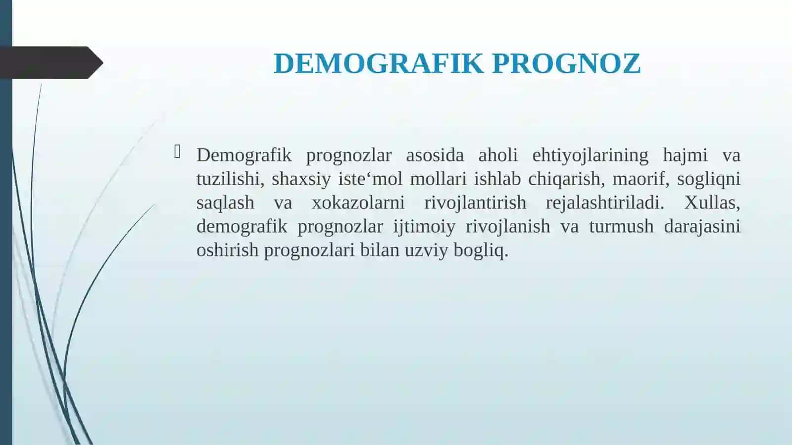 DEMOGRAFIK JARAYONLARNI PROGNOZLASH 4