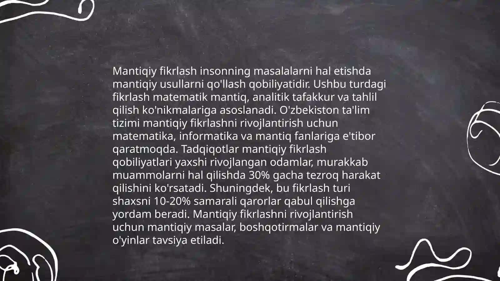 Tafakkur operatsiyalari 4
