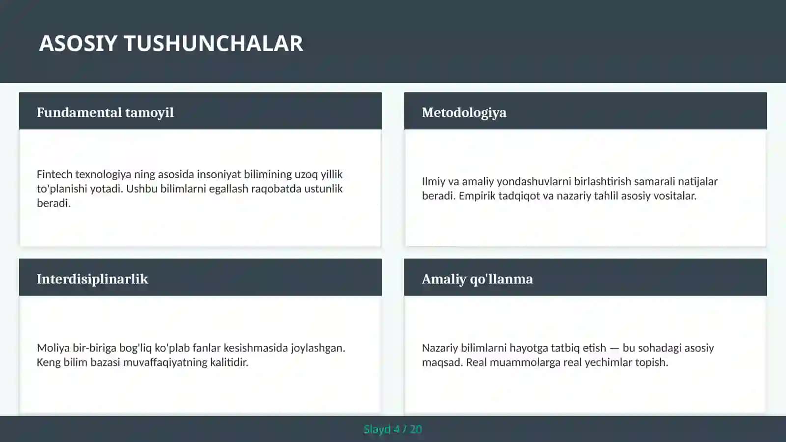 Fintech texnologiya amaliy qo'llanma 4