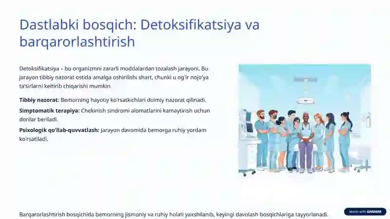 Qaramlikni davolash va reabilitatsiya 4